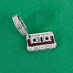 Pandora Marvel Guardians of the Galaxy Cassette Tape Dangle Charm